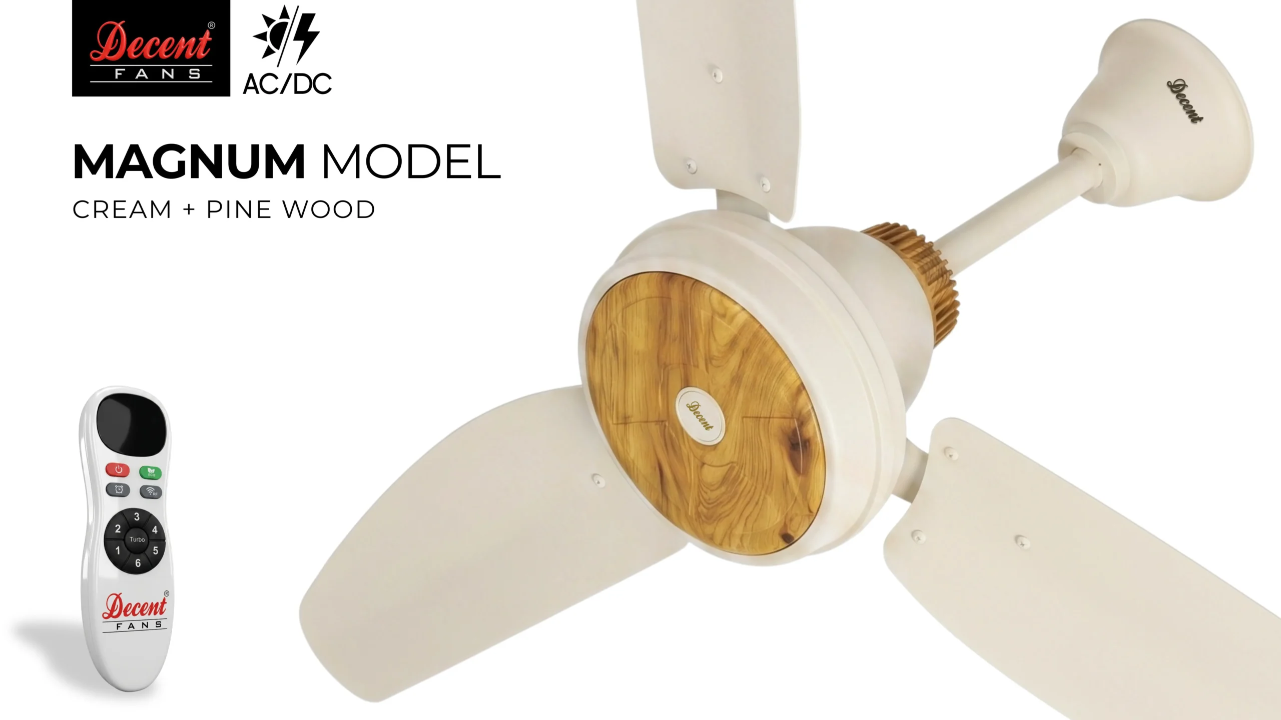 MAGNUM — CREAM / LIGHT WOOD