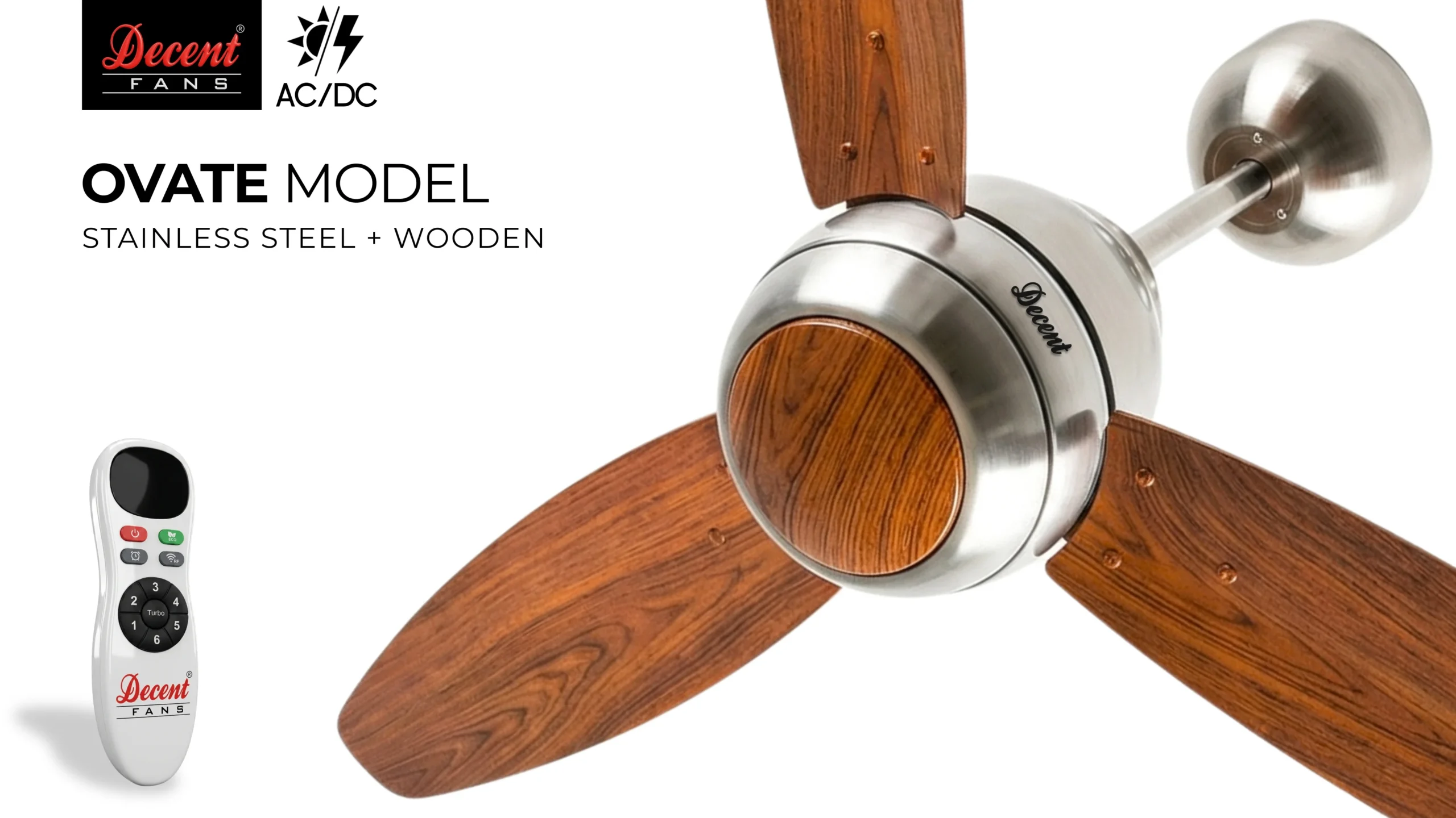 OVATE — STAINLESS STEEL / WOODEN
