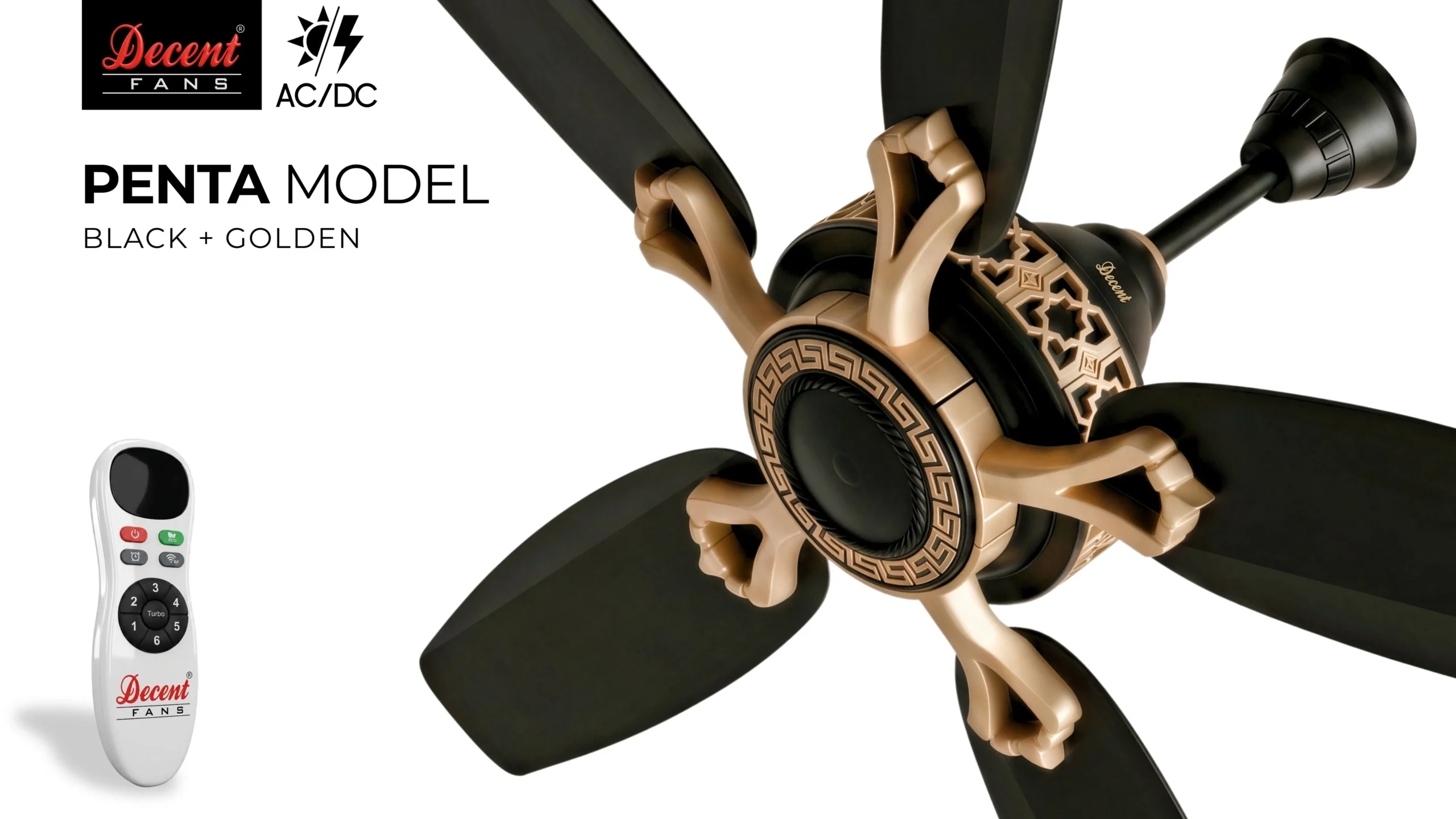PENTA — BLACK / GOLDEN
