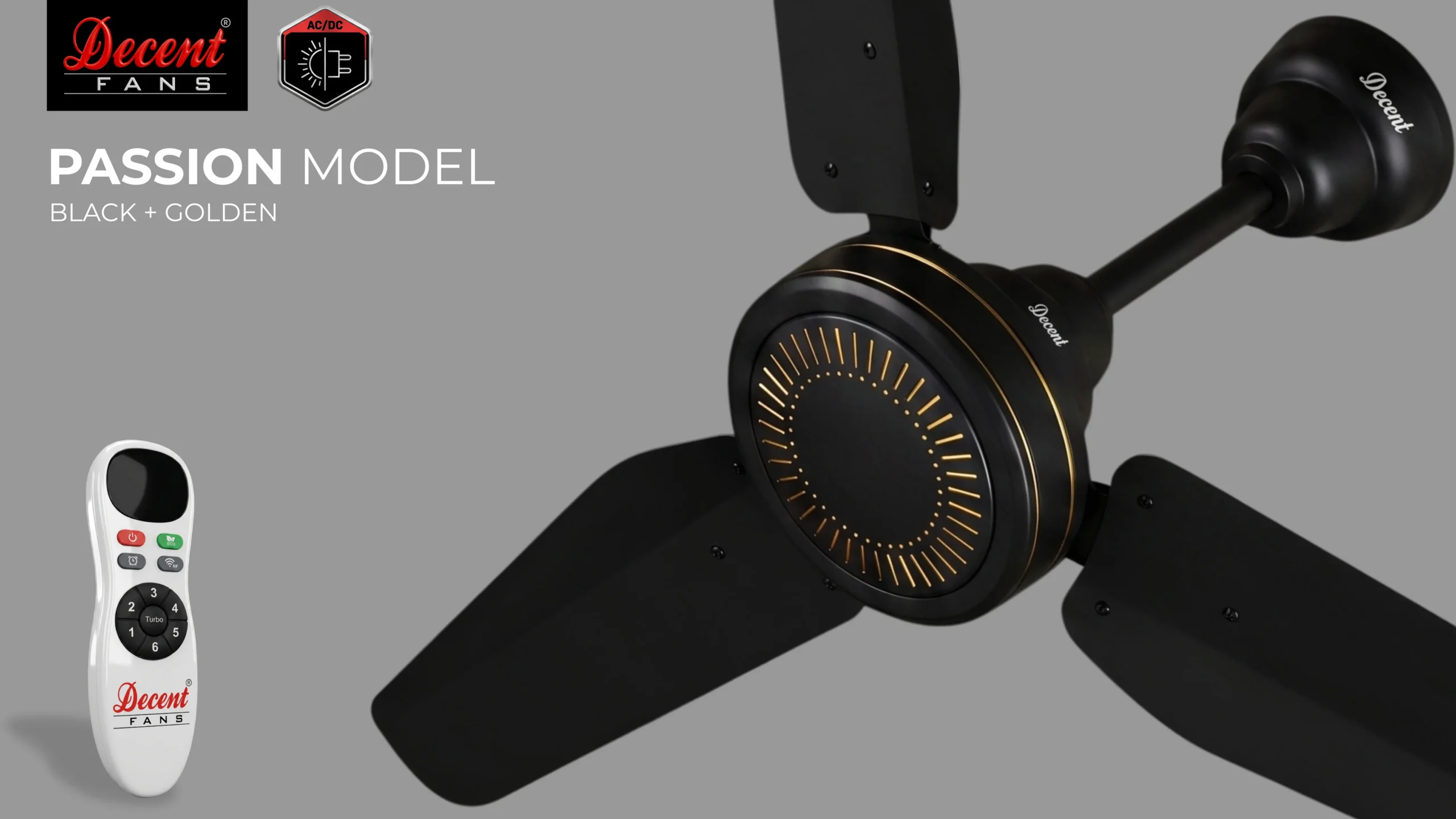 PASSION — BLACK / GOLDEN