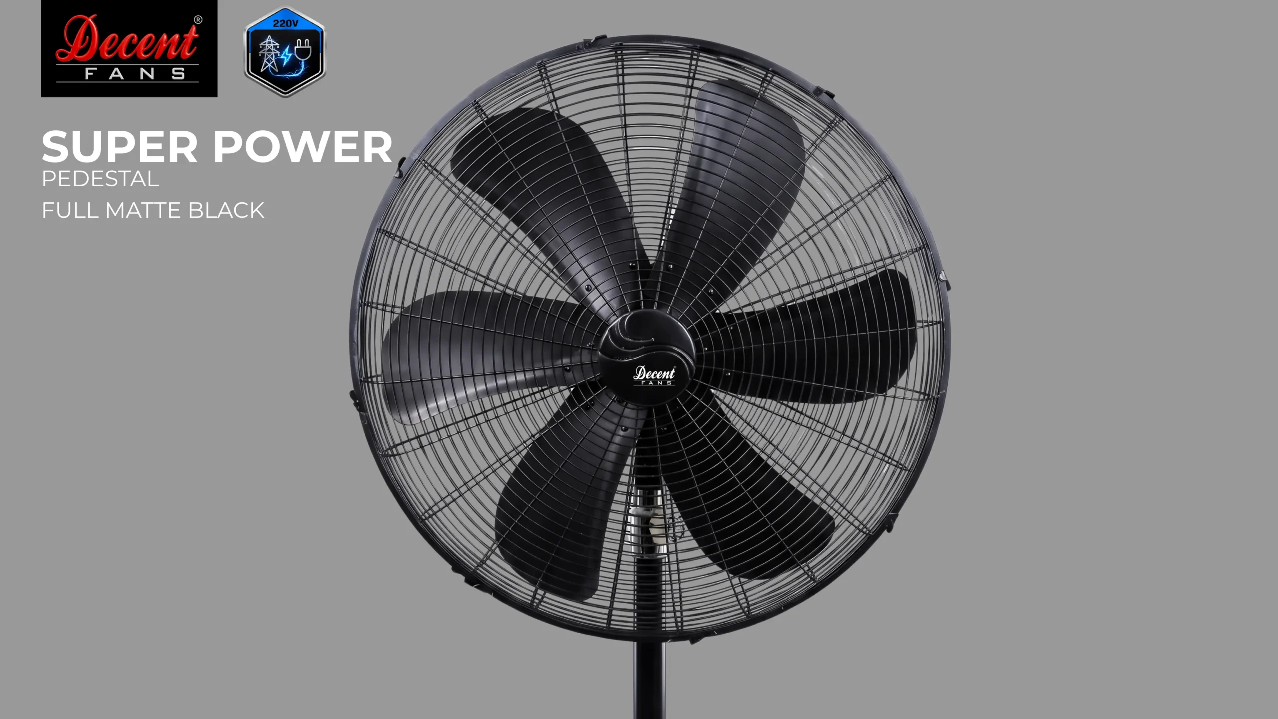 SUPER POWER — FULL MATTE BLACK