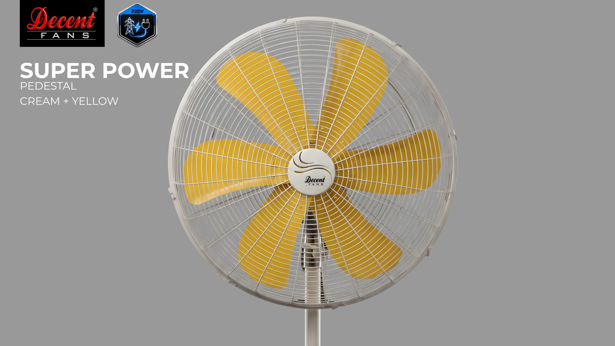 SUPER POWER — CREAM / YELLOW