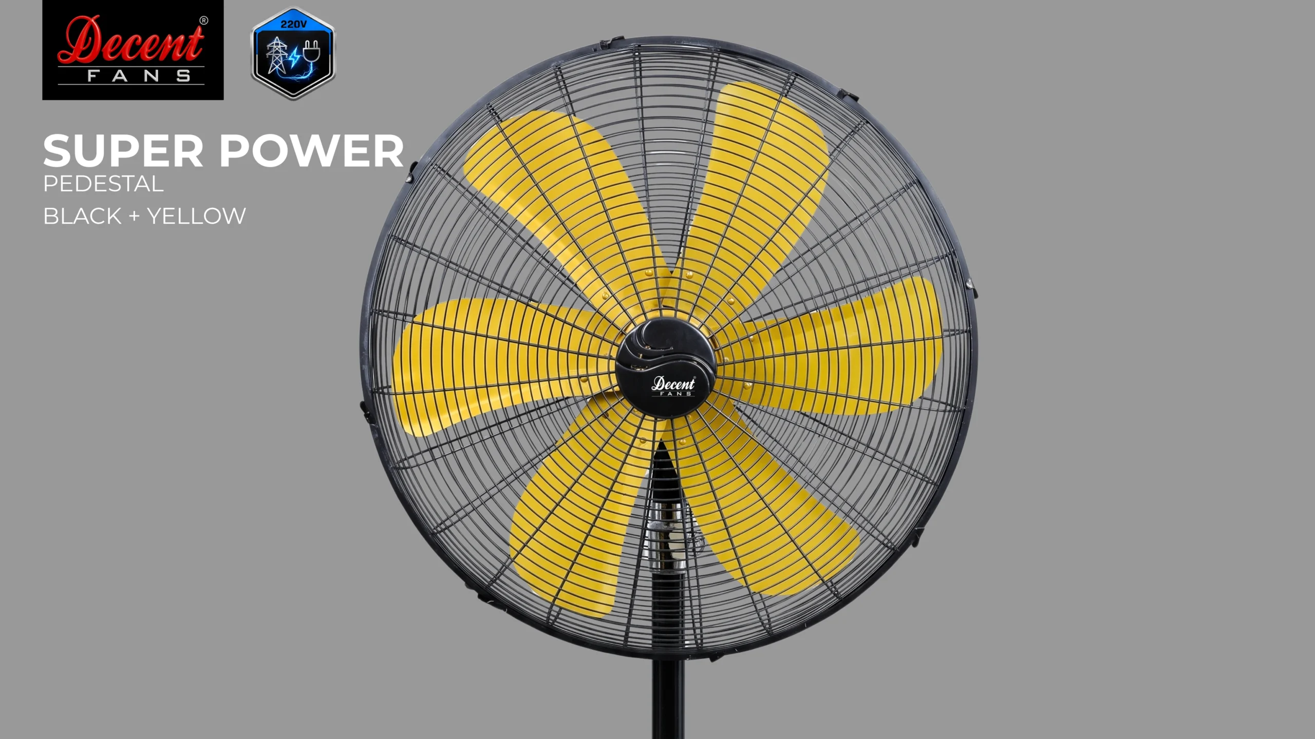 SUPER POWER — BLACK / YELLOW